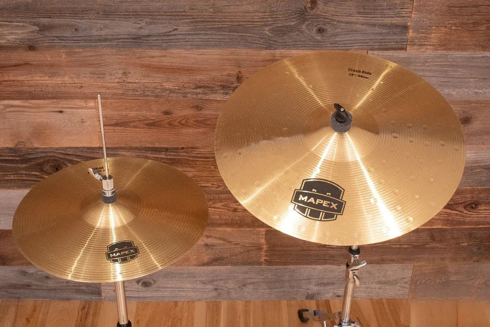 MAPEX VENUS'S HAMMERED BRASS CYMBALS