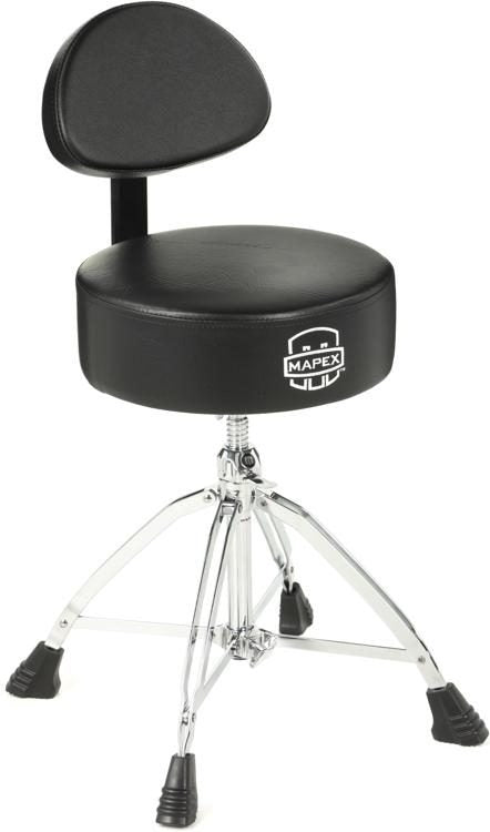 MAPEX T870 ROUND TOP WITH BACKREST DRUM STOOL