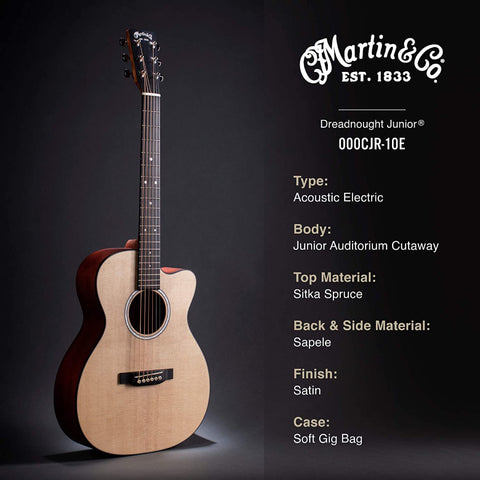 Martin Junior Series 000CJR-10E Acoustic