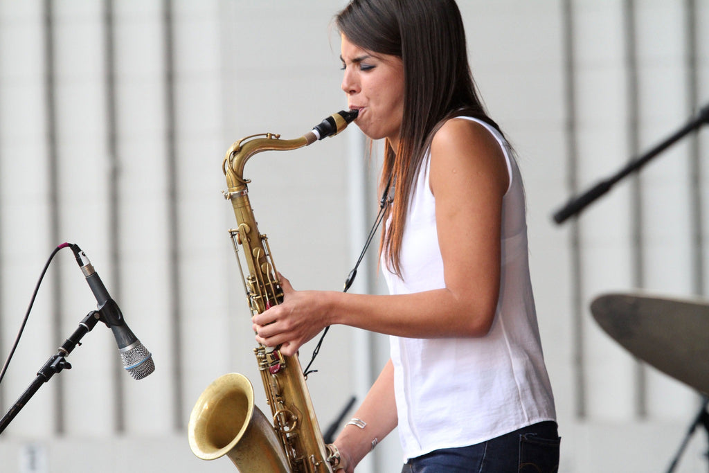 Melissa Aldana saxophone