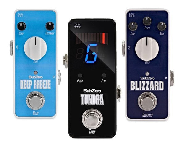 SubZero Micro Pedals 3 Pack - Essentials Pack