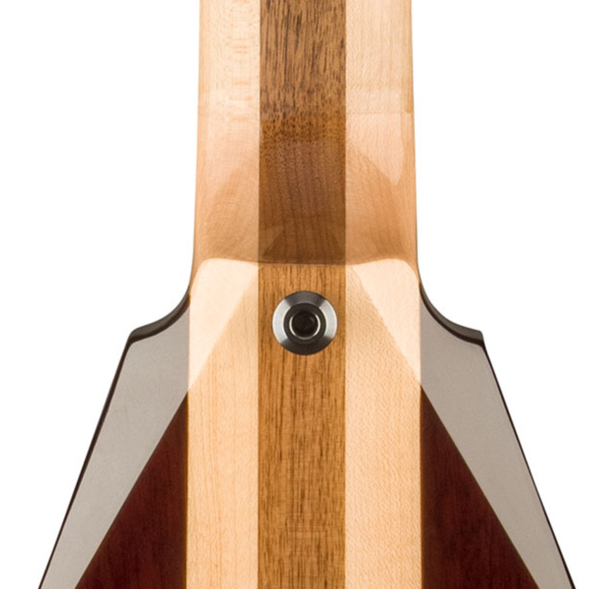 Through - Body Three - Piece Maple/Walnut Neck Contruction