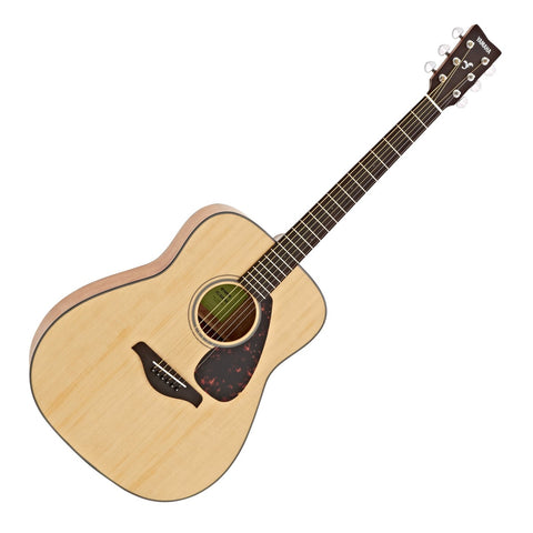 The Yamaha FG800M is a matte-painted guitar with a solid Spruce top and Nato wood back and sides.