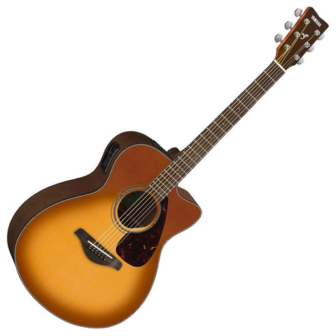 The Yamaha FSX800C has a Concert design suitable for beginners who like a small guitar