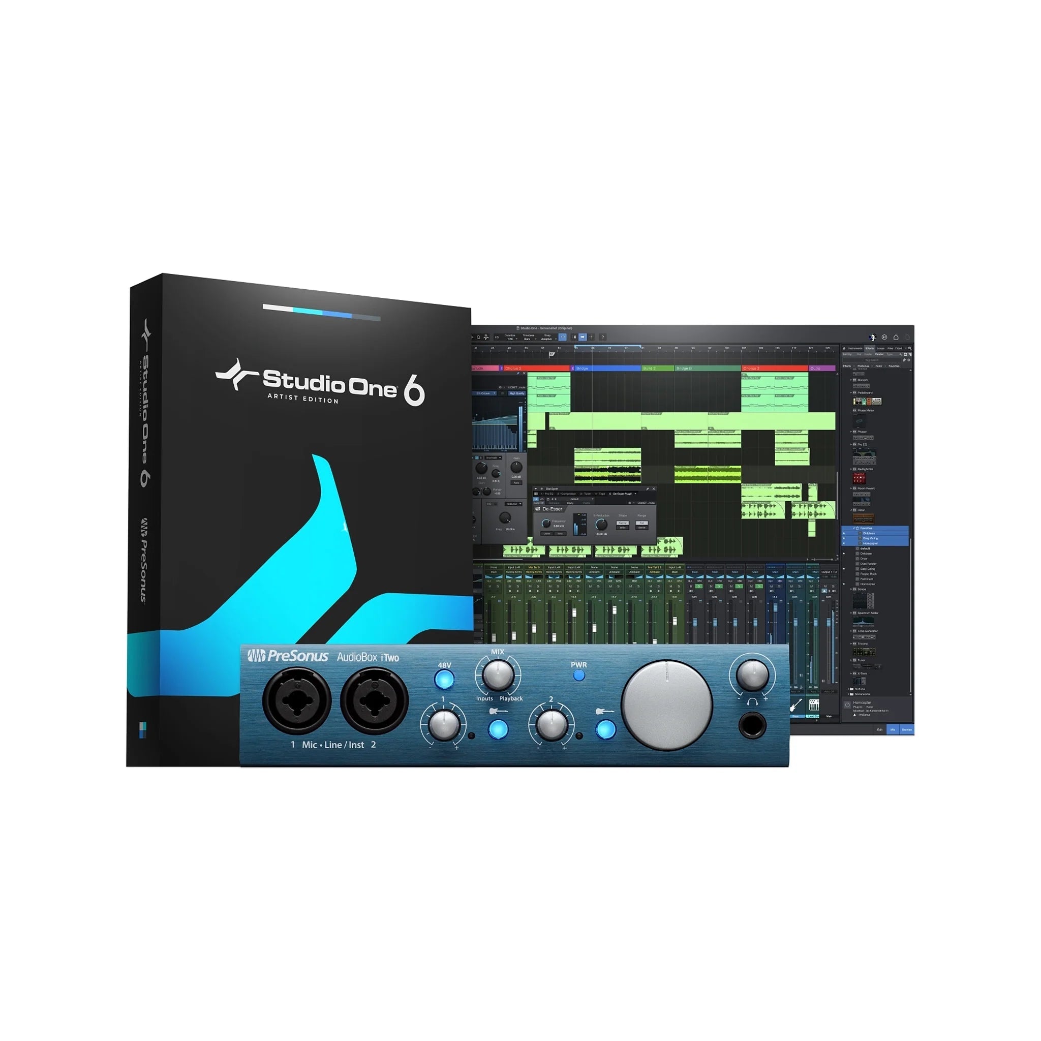 Audio Interface PreSonus AudioBox iTwo USB - Việt Music