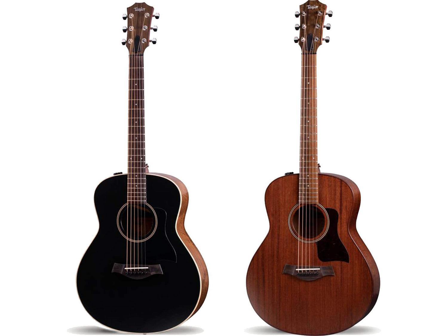 Taylor Grand Theater GTe Mahogany and GTe Blacktop
