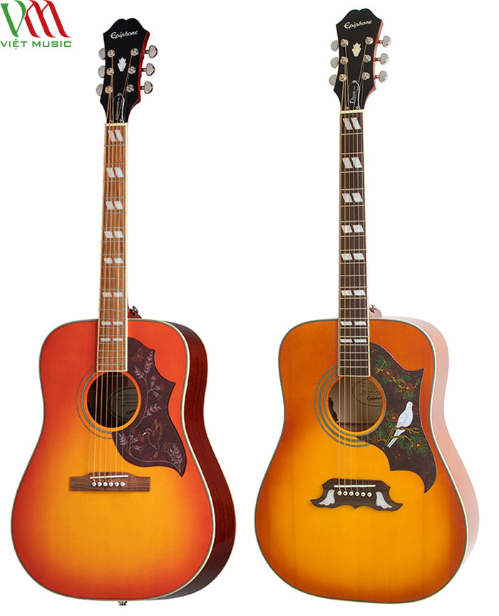 Đàn Guitar Epiphone Hummingbird và Dove Pro Studio