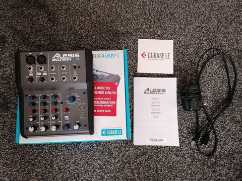 Mixer Alesis MultiMix 4 USB FX chính hãng