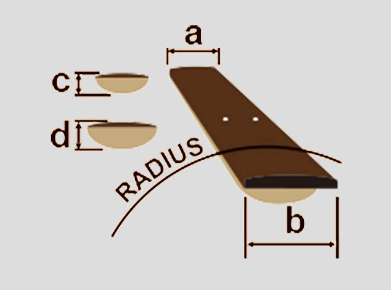 Description of the fretboard