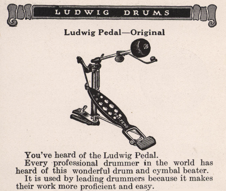 The Origin of the Drum Pedal