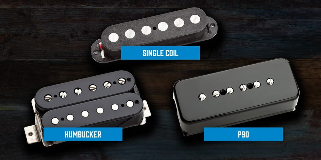 Types of electric guitar pickups