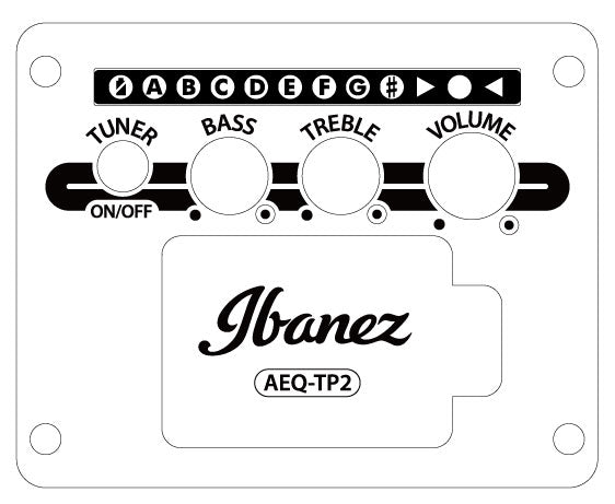 Ibanez AEQ-TP2 Preamp System