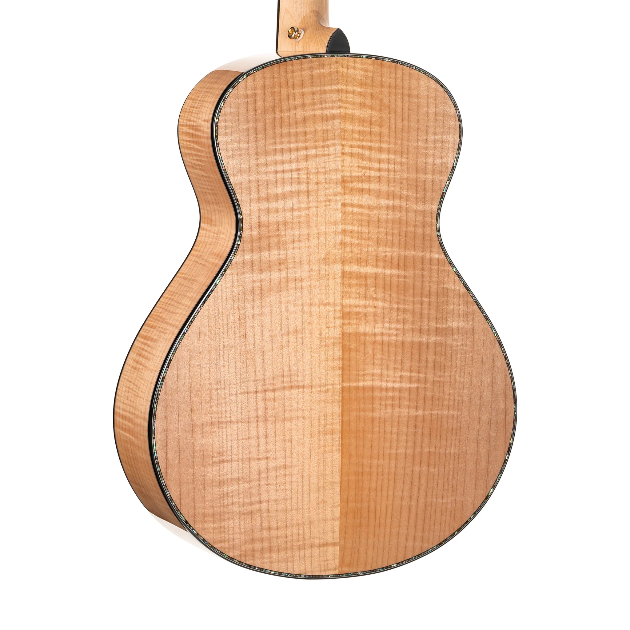 “AAA” Grade Solid Flamed Maple Back and Sides