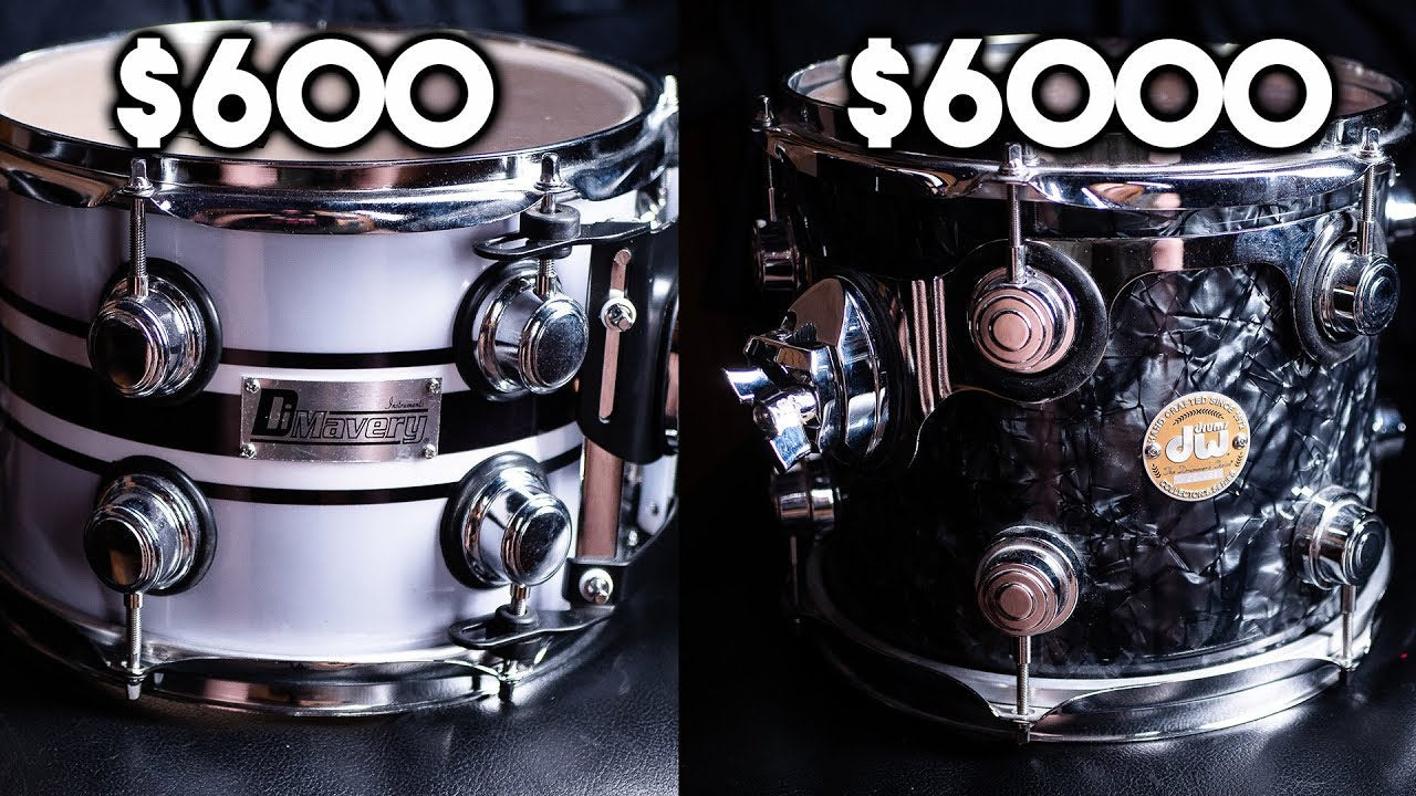 Choose the snare drum based on the price