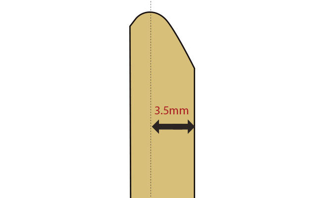 Bearing edges (Mép vỏ trống cắt ngang)