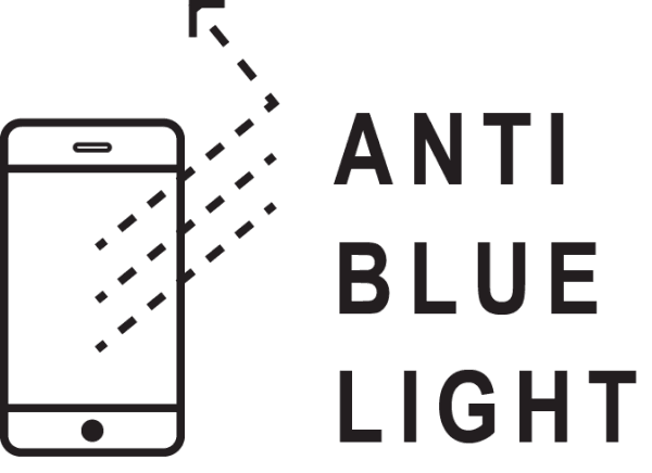 anti-blue light symbol
