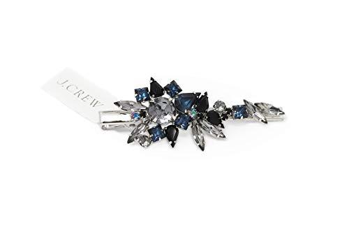 J Crew Women S 3 25 Silver Blue Crystal Cluster Hair Clip Blue Ninthavenue Europe