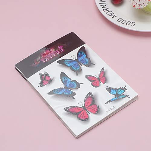 Download Leorx Butterfly Tattoos 24 Sheets Colorful 3d Temporary Tattoos Stic Ninthavenue Europe