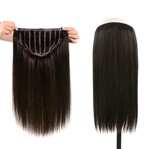 one piece u clip in extensions human hair