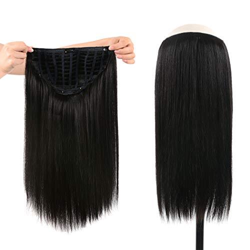 one piece u clip in extensions human hair