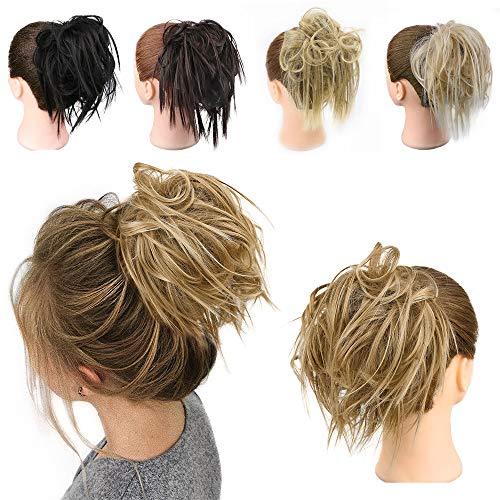 Forcuteu Messy Bun Hair Tousled Updo Hair Piece Scrunchies Synthetic W Ninthavenue Europe