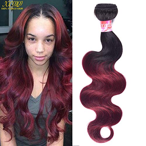 burgundy hair extensions human hair