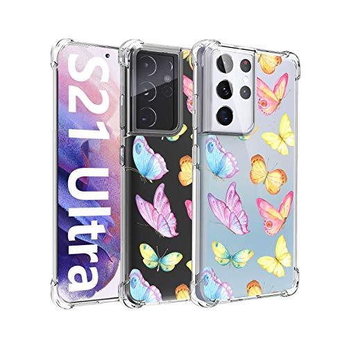 For Samsung Galaxy S21 Ultra Case Silicone 6 8 5g Butterfly Cheap Cle Ninthavenue Europe