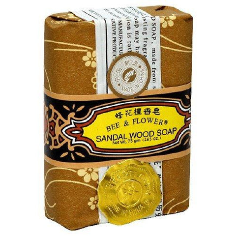 Bee Flower Soap Bar Sandalwood 4 4 Oz Ninthavenue Europe