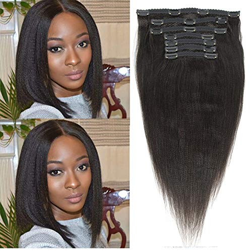 yaki clip in hair extensions human hair