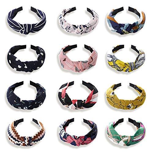 Ruchulove 12 Pack Wide Headbands Knot Hard Plastic Headband Hair Band Ninthavenue Europe