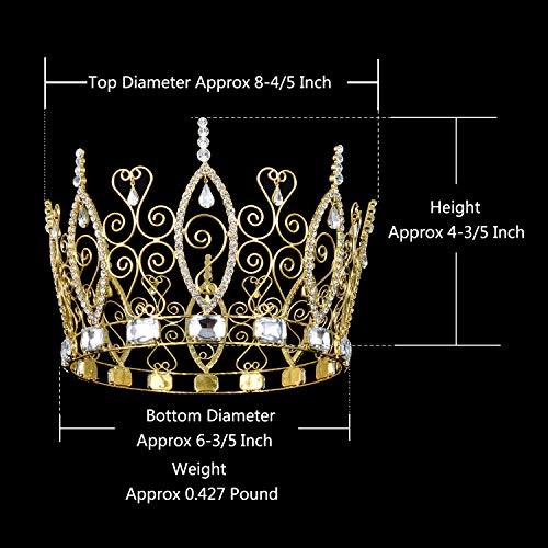 Dczerong Birthday Queen Crown Women Costume Pageant Prom Queen Crown C Ninthavenue Europe