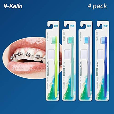 Y Kelin U Shaped Orthodontic Toothbrush 18.5cm/7.2