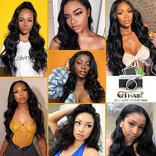 qt hair bundles with lace frontal