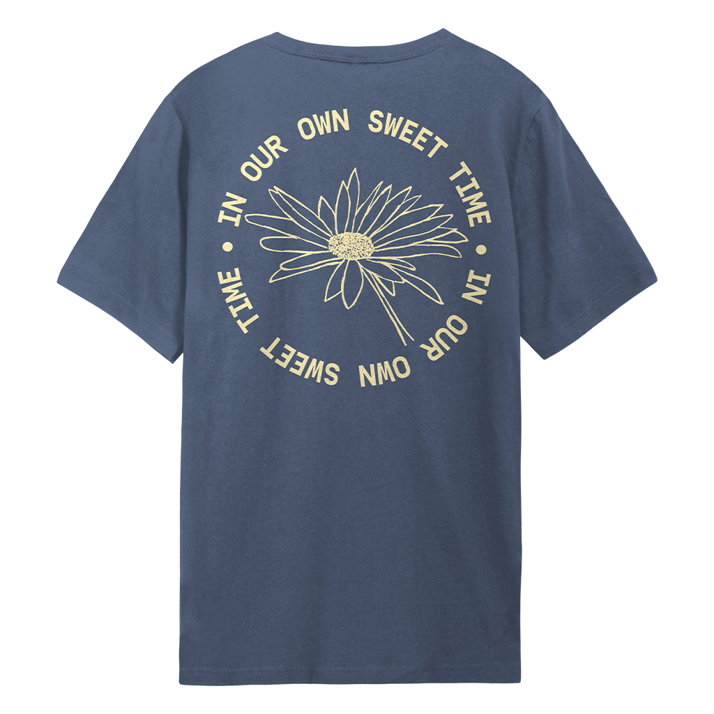 Misverstand Inspecteur koppeling Vance Joy In Our Own Sweet Time Daisy Emblem Blue Jean T-Shirt - The CBP  Store