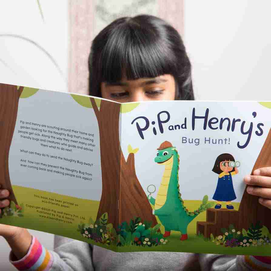 Pip and Henrys Bug Hunt Book