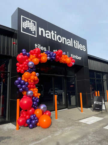 Helium Balloons Port Melbourne National Tiles Store Decoration