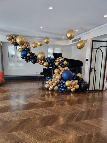 Balloon Garland Royale Grand Piano Melbourne