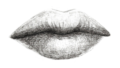 Top 161+ realistic lips sketch