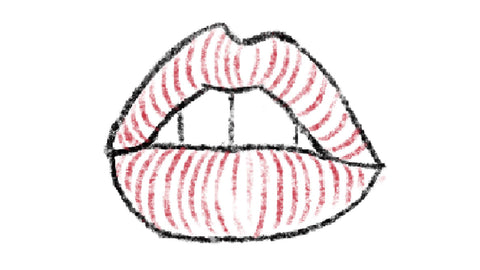 cool drawings of lips