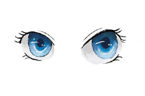 How to Draw Anime Eyes in 5 Easy Steps – Arteza.com