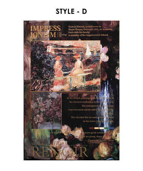 Impressionist Poetry Series Bullet Journal - Grabie® - Grabie®