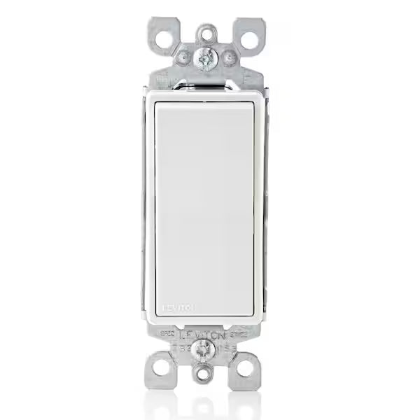 Single Rocker Wall Switch - Smart On Lighting