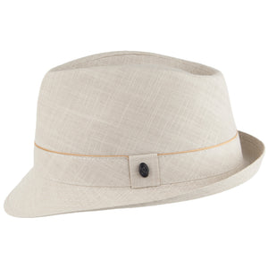 Sombrero Trilby de algodón de Jaxon & James - Avena