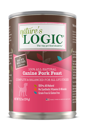 nature's logic canine pork meal feast dry dog food