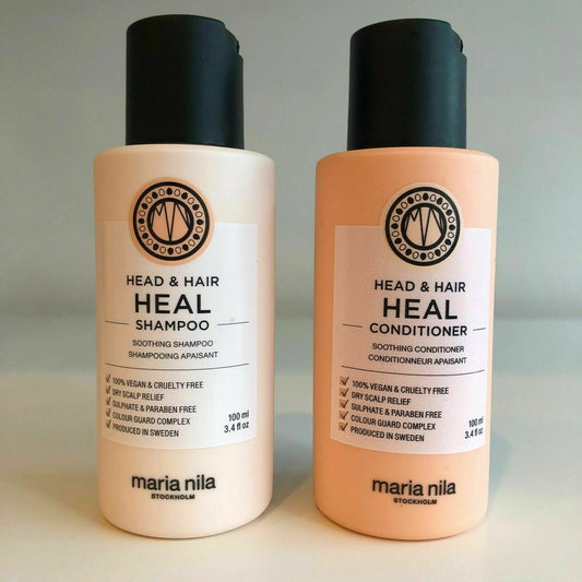 Maria Nila Head Hair Heal Shampoo 11.8 oz & Conditioner 10.1 oz Duo – BeastofallBeauty
