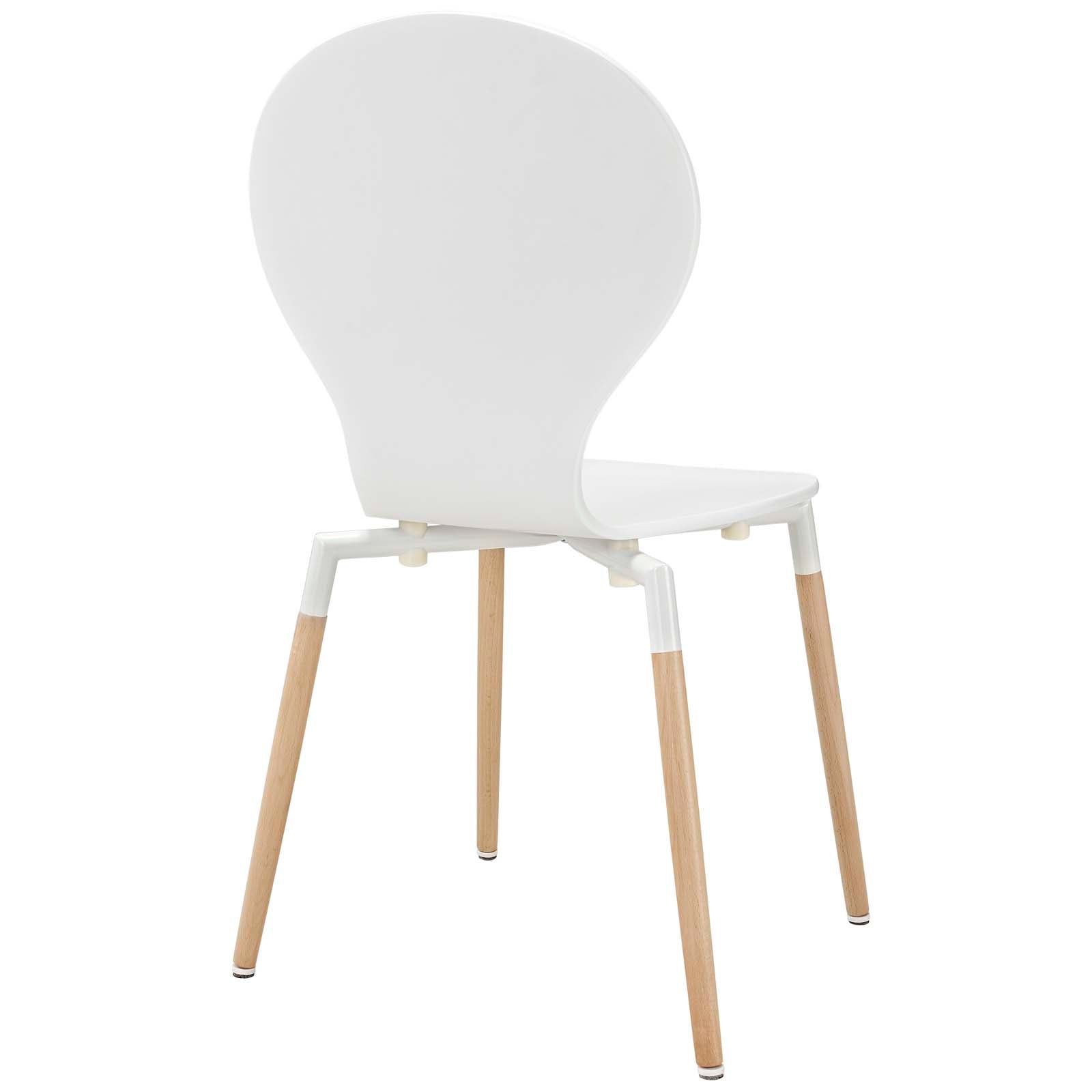 Path Dining Wood Side Chair EEI-1053 White