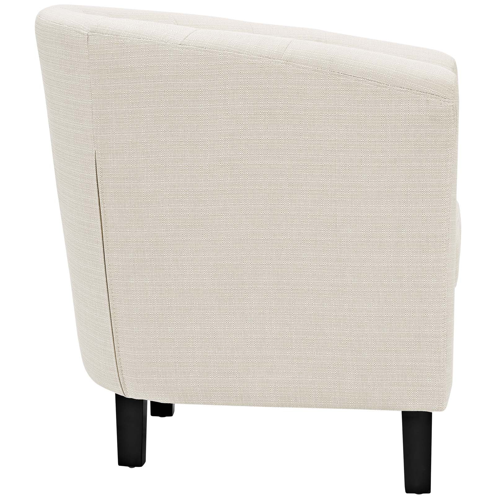 Prospect Upholstered Fabric Armchair EEI-2551 Beige