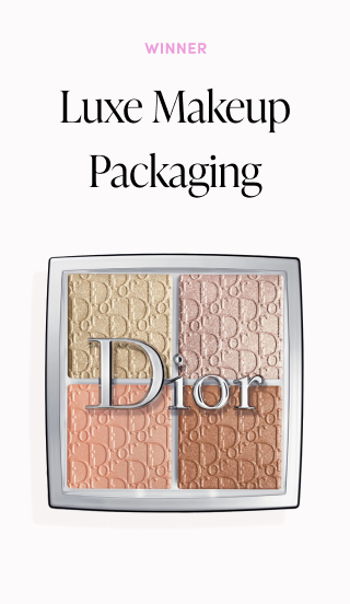 The Make-Up Packaging Winner Christian Dior Backstage Glow Face Palette (Highlight & Blush)  Best in beauty 2021 Fresh Beauty Co. Skincare Makeup Hair Care Fragrances
