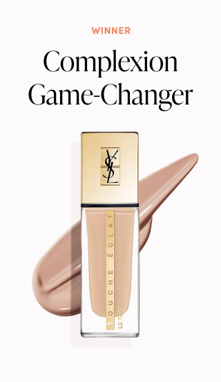 The Complexion Game-Changer Winner Yves Saint Laurent Touche Eclat Le Teint Glow Foundation  Best in beauty 2021 Fresh Beauty Co. Skincare Makeup Hair Care Fragrances