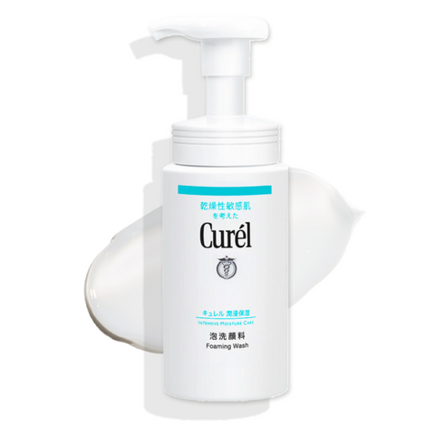 Curel Intensive Moisture Care Foaming Facial Wash